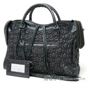 Balenciaga Classic City Handbag Black Leather Shoulder